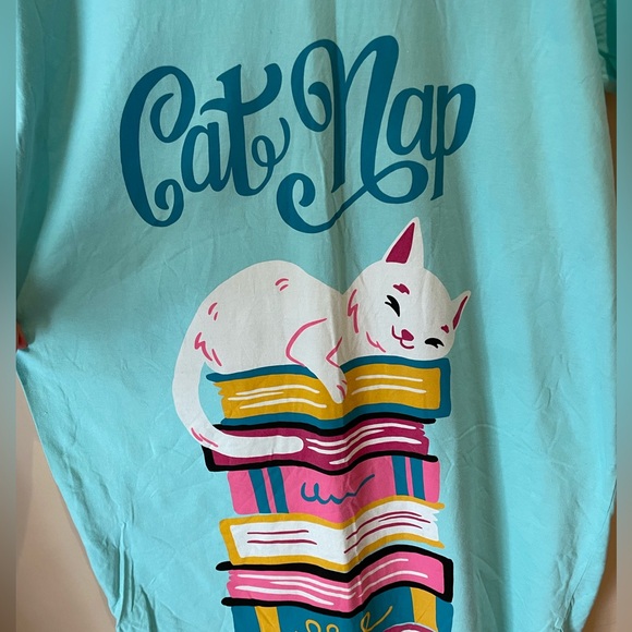 Little Blue House Cat Nap Sleepshirt Size O/S - Picture 5 of 10